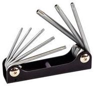 KEY SET, METAL FOLDING TAMPER STAR, 8PCS