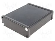 Enclosure: with panel; 1455; X: 103mm; Y: 120mm; Z: 30mm; aluminium 