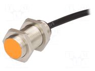 Sensor: inductive; OUT: PNP/NPN NO; 0÷8mm; 10÷30VDC; M18; 0.8m; IP67 IFM ELECTRONIC