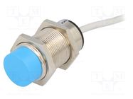 Sensor: inductive; OUT: PNP / NO; 0÷15mm; 10÷30VDC; M30; IP67; 400mA SICK