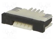 Connector: FFC/FPC; horizontal; PIN: 4; top contacts,ZIF; SMT; 0.5A JOINT TECH