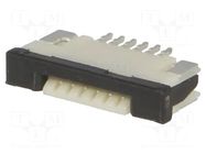 Connector: FFC/FPC; SMT; 50V; 0.5A; PIN: 6; 1mm; horizontal; 30mΩ JOINT TECH