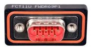 D SUB CONN, PLUG, 9POS, SOLDER