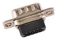 HD D SUB CONN, PLUG, 15POS, DE, CRIMP