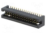 Connector: IDC; socket; male; PIN: 34; straight; SMT; 1.27mm CONNFLY