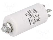 Capacitor: polypropylene; motors, run; 2.5uF; 450V; Ø30x57mm; ±5% SR PASSIVES