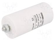 Capacitor: polypropylene; motors, run; 30uF; 450V; -25÷70°C; ±5% SR PASSIVES