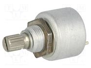 Potentiometer: shaft; single turn; 1kΩ; 1W; ±20%; 6mm; linear; THT TELPOD