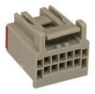 CONNECTOR HOUSING, RCPT, 10POS, 2.54MM