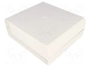 Enclosure: with panel; X: 159mm; Y: 140mm; Z: 60mm; ABS; grey MASZCZYK