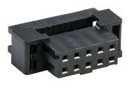 IDC CONN, RCPT, 10POS, 2ROW, 2MM