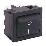 ROCKER SWITCH, DPST-NO, 10A/277VAC