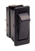 ROCKER SWITCH, ON-OFF, SPST, NON ILLUM