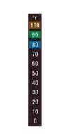 LABEL, TEMP INDICATOR, 12.7X101.6MM, GRN