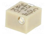 Potentiometer: mounting; vertical,multiturn; 100kΩ; 250mW; SMD BOURNS