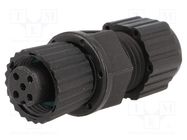 Connector: M12; plug; PIN: 5; female; A code-DeviceNet / CANopen 