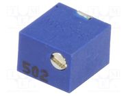 Potentiometer: mounting; vertical,multiturn; 5kΩ; 250mW; SMD; ±10% SR PASSIVES