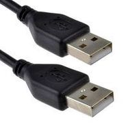 USB CABLE ASSEMBLY, TYPE A PLUG, USB 2.0