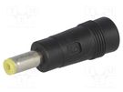 Adapter; Plug: straight; Input: 5,5/2,1; Out: 5,5/2,5; 7A ESPE