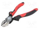 Pliers; side,cutting; with switch; 200mm; BiCut® Industrial WIHA