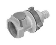 QUICK COUPLING, 1/2" BARB, POLYPROPYLENE