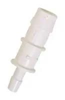 REDUCTION COUPLER, 1/8" ID, 1/4" ID, PP