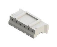 CONNECTOR HOUSING, RCPT, 6POS, 2MM