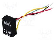 Converter: DC/DC; 16W; Uin: 9÷30V; Uout: 2÷32VDC; Iin: 710mA; cables MEAN WELL