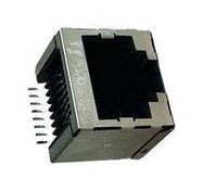 RJ45 CONN, JACK, 8P8C, 1PORT, SMT