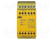 Module: safety relay; PNOZ X4; 24VDC; OUT: 4; -10÷55°C; PNOZ X PILZ