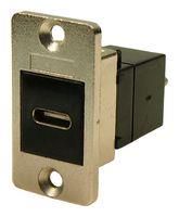 USB ADAPTERR, TYPE C RCPT-PLUG, CSK HOLE