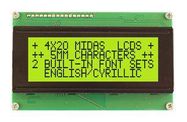 LCD MODULE, COB, STN, 20X4, PARALLEL
