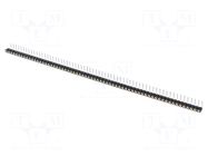 Connector: pin strips; socket; female; PIN: 64; angled 90°; THT CONNFLY
