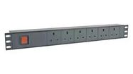 DISTRIBUTION UNIT, 8WAY, 19"
