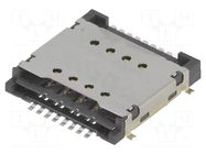 Connector: for cards; SIM; SIM x2; SMT ATTEND