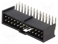 Socket; rectangular; male; C-Grid III; 2.54mm; PIN: 26; THT; tinned MOLEX