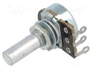 Potentiometer: shaft; single turn; 470Ω; 100mW; ±20%; 6mm; mono TELPOD