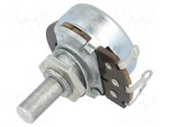 Potentiometer: shaft; single turn; 1kΩ; 500mW; ±20%; soldered; 6mm TELPOD