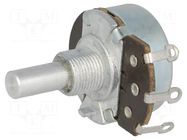 Potentiometer: shaft; single turn; 470Ω; 500mW; ±20%; soldered; 6mm TELPOD