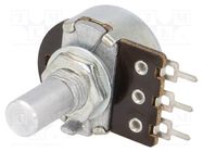 Potentiometer: shaft; single turn; 47kΩ; 100mW; ±20%; THT; 6mm; mono TELPOD