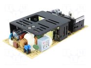 Power supply: buffer; open; 160W; 127÷370VDC; 90÷264VAC; OUT: 2 MEAN WELL