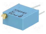 Potentiometer: mounting; vertical; 1kΩ; 500mW; THT; ±10%; linear BOURNS