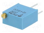 Potentiometer: mounting; vertical; 20kΩ; 500mW; THT; ±10%; linear BOURNS