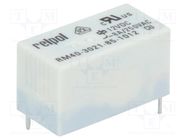 Relay: electromagnetic; SPST-NO; Ucoil: 12VDC; 8A; 8A/250VAC; RM40 RELPOL