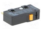 Microswitch SNAP ACTION; 5A/125VAC; without lever; SPST-NC; IP40 OMRON Electronic Components