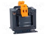 Transformer: mains; 50VA; 230VAC; 24V; Leads: terminal block; IP00 BREVE TUFVASSONS