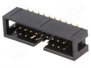 Connector: IDC; socket; male; PIN: 20; vertical; SMT; gold flash AMPHENOL COMMUNICATIONS SOLUTIONS