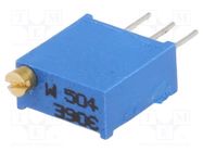 Potentiometer: mounting; multiturn; 500kΩ; 3296W SR PASSIVES