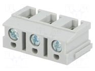 Connector: PCB terminal block; terminal; 16A; 250V; angled 90° NINIGI