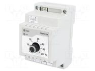 Module: regulator; NTC 47kOhm; temperature; NO,relay; TPMC; white ETRON